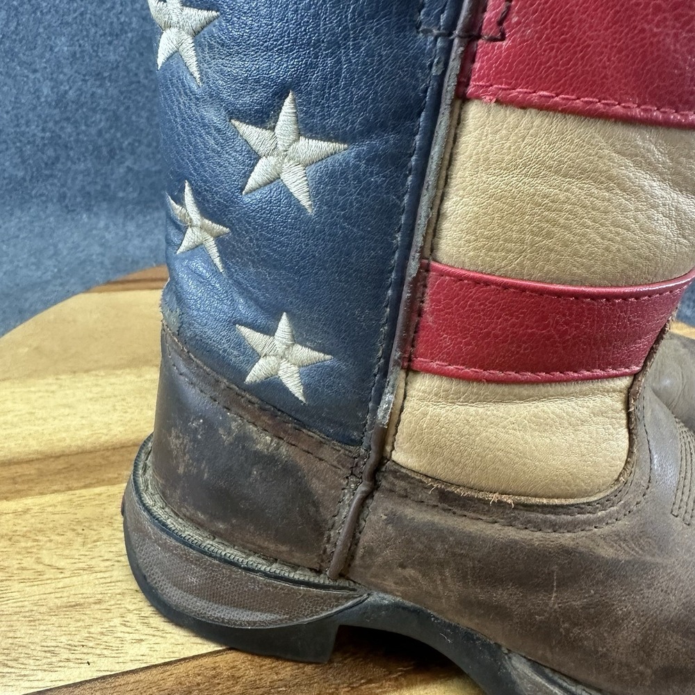 Lil' Rebel by Durango Little Kids' Flag Western Boot Size 1 DBT0159 - Picture 3 of 14